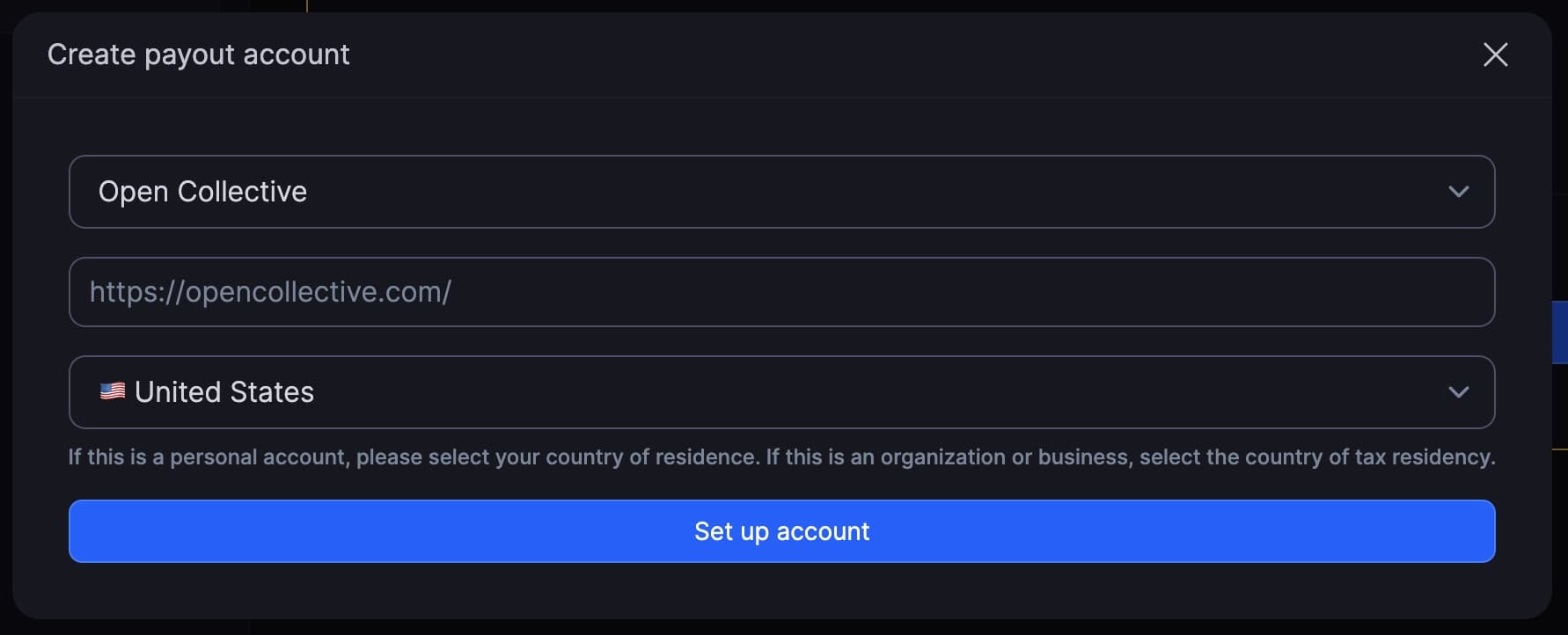 Polar Stripe Account Setup